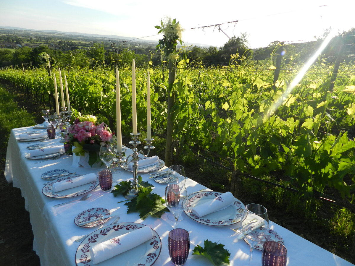 Waterstone - Il Falconiere - Cortona - Luxury Boutique Hotel - Wedding in the vineyards
