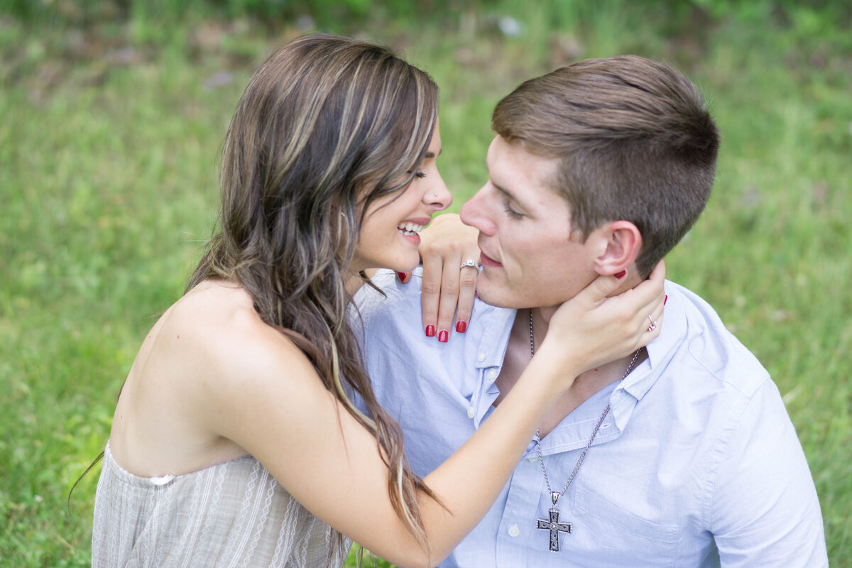 Couple photo in Alanson, MI.