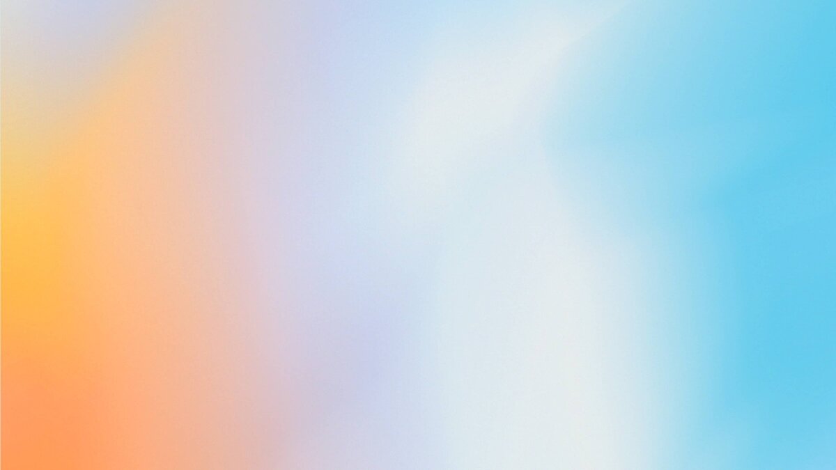 Gradient image for Dewy Content of orange, blue, sky blue and white