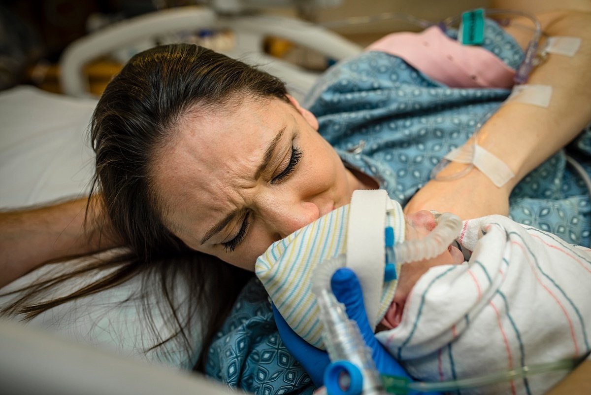 Birth Photography at Northside Hospital by Atlanta birth photographer Amber Watson