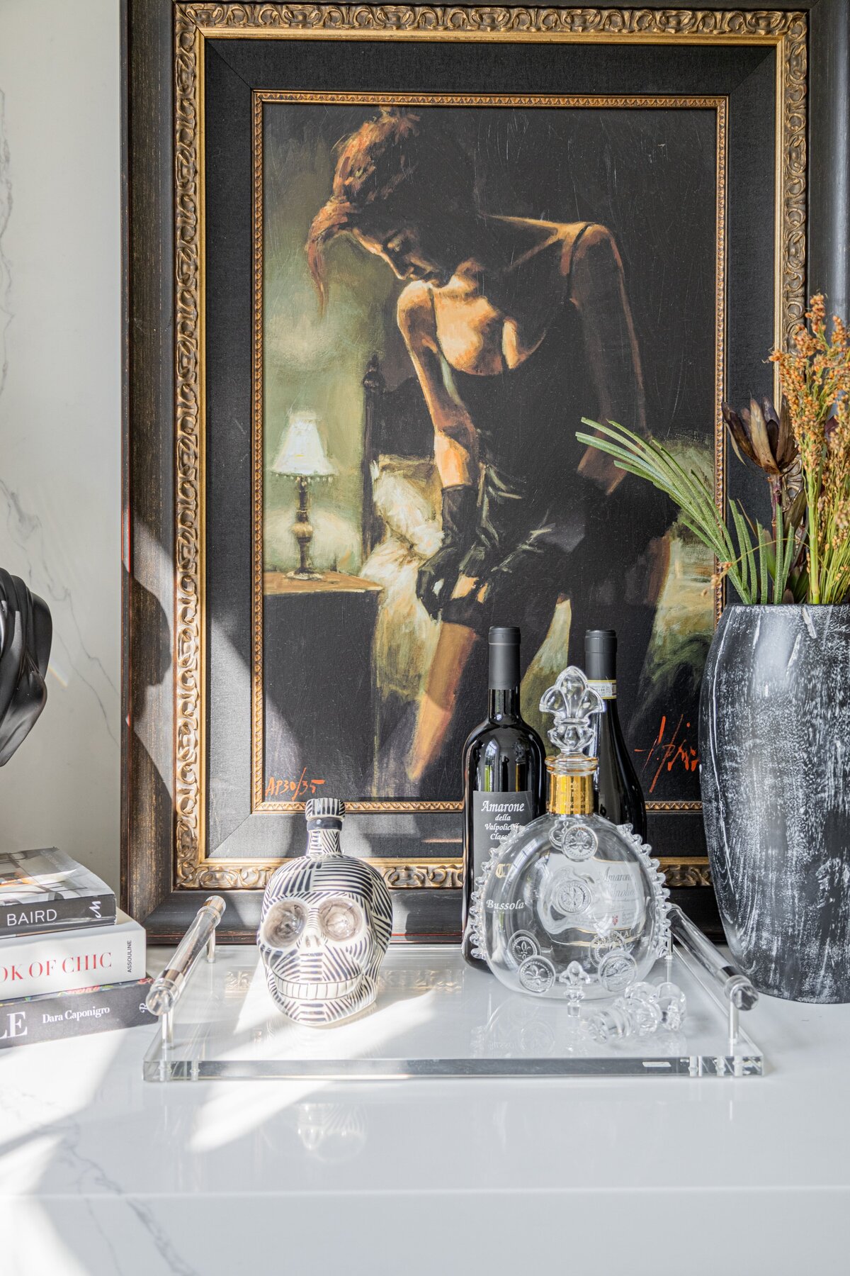 brookline-luxury-wet-bar-vintage-art-black-gold