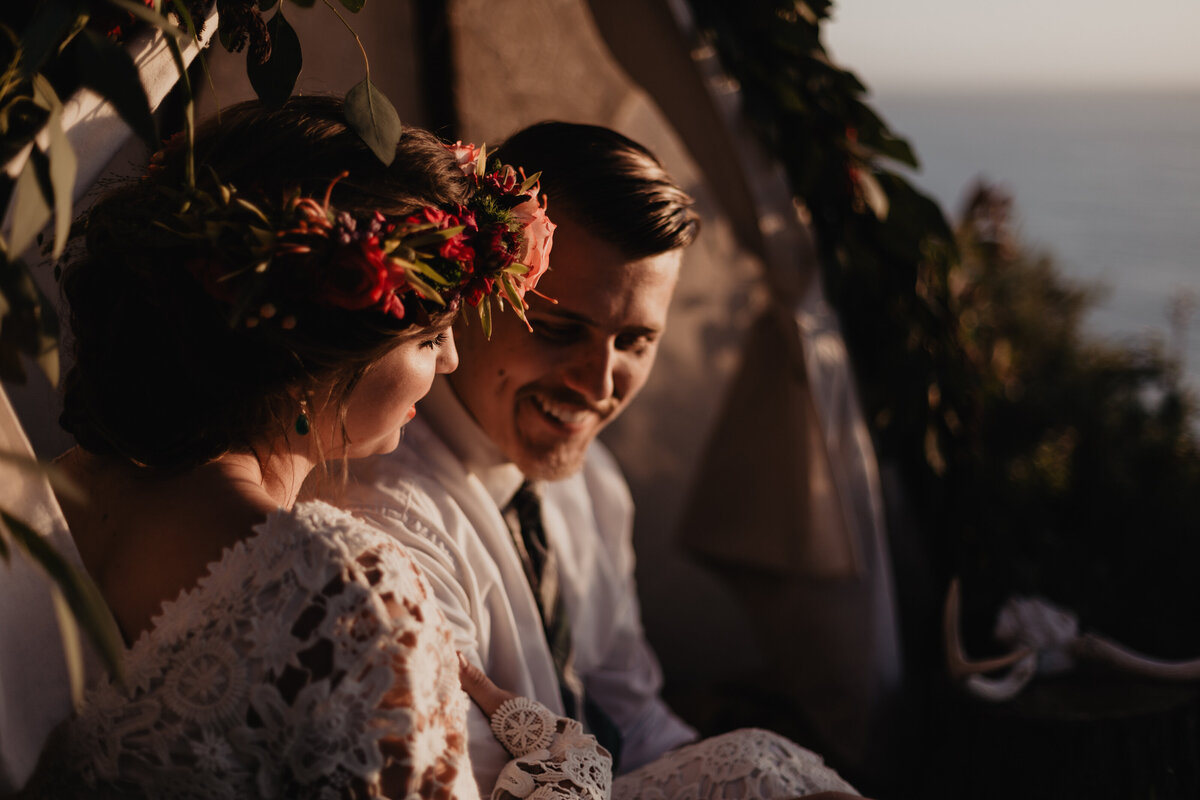 Big Sur Cliffside Elopement on California Coast
