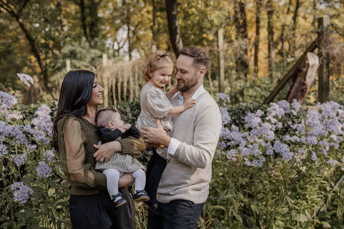 cross estate garden nj family photoshoot