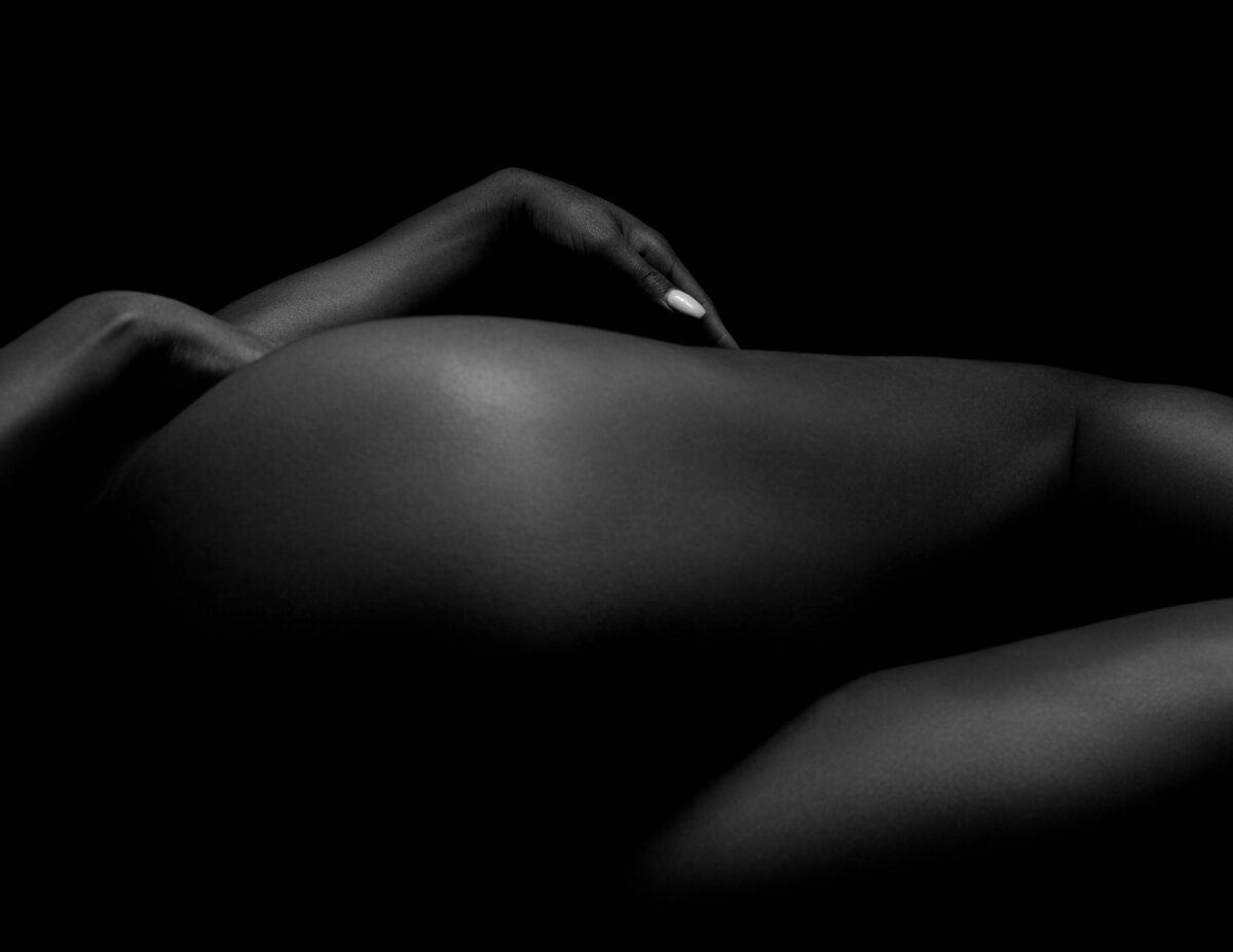 Fine art nude photography in black and white