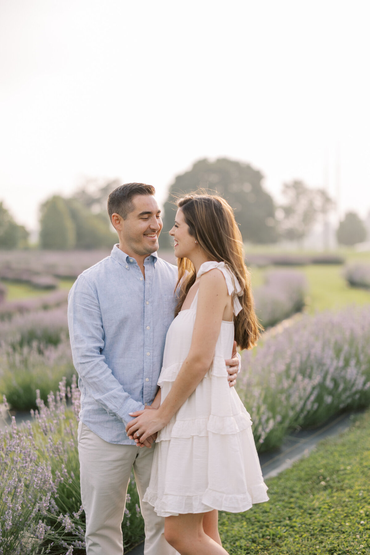 Within You Lavender Farm Engagement Photos | Ashlee Zimmerman