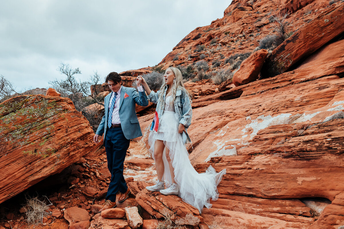Red Rock Canyon Adventure Elopement