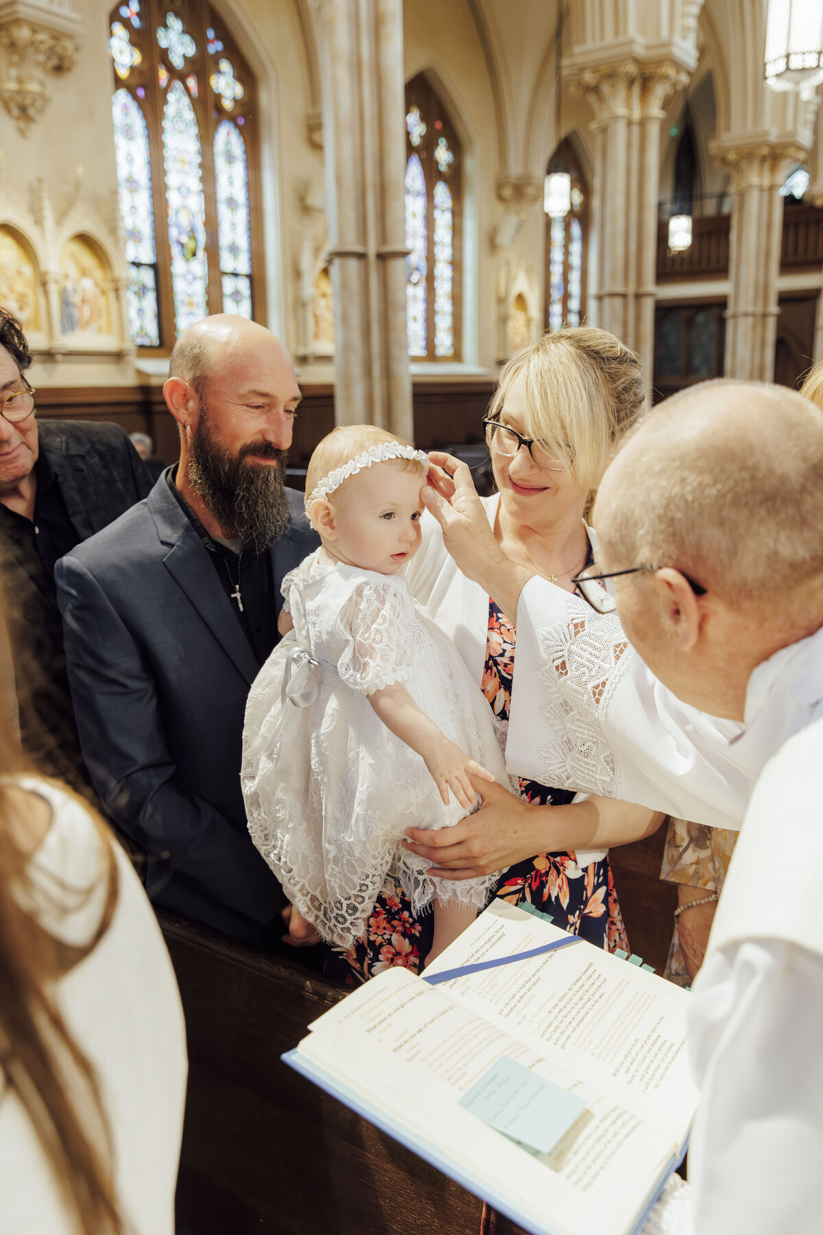 Baptism Photographer | Baby’s baptism ceremony at St. John’s Church | Lambertville, New Jersey