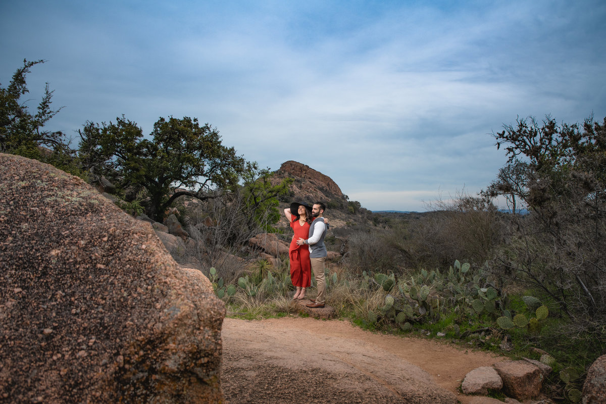 Enchanted Rock State Park Engagement
