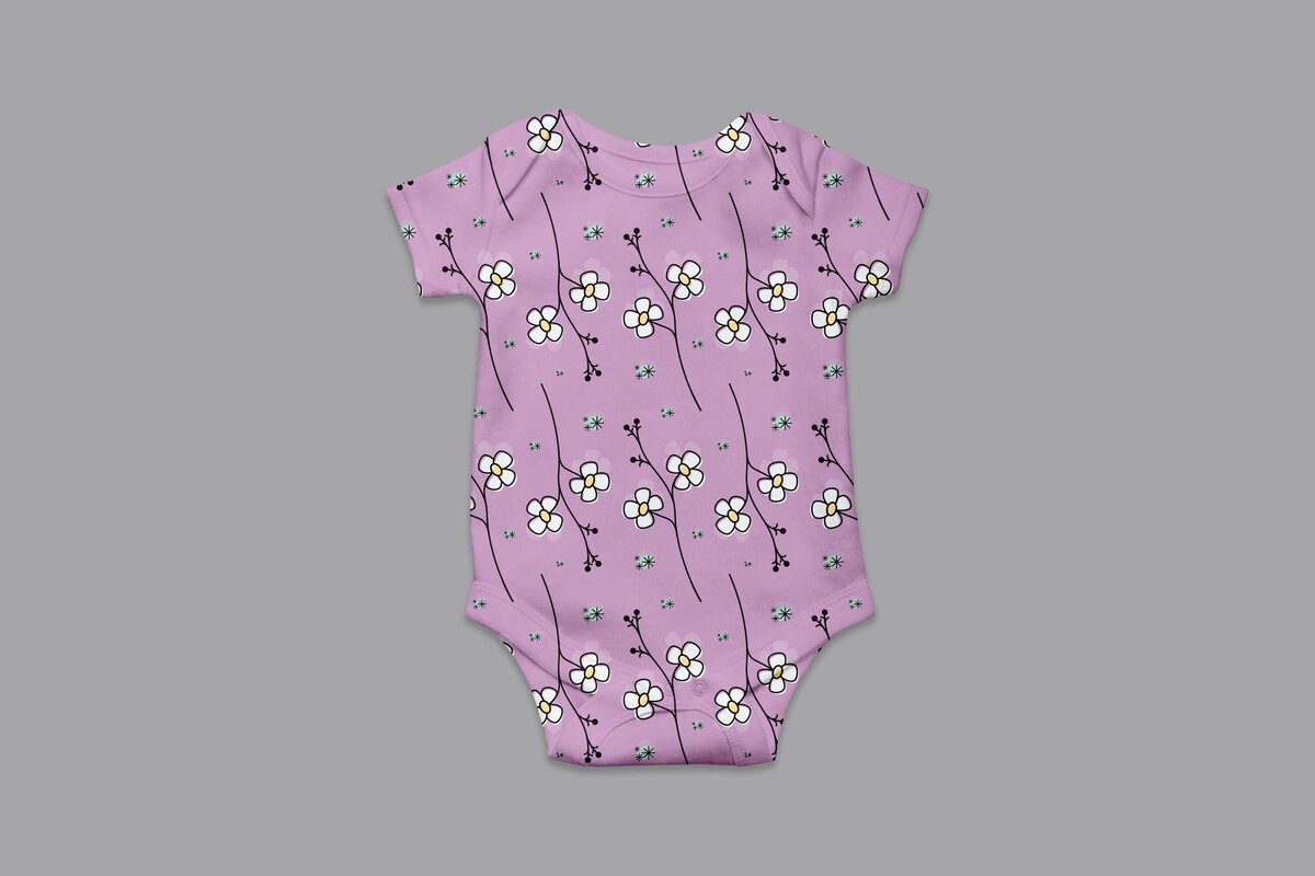 Baby Onesie Mockup