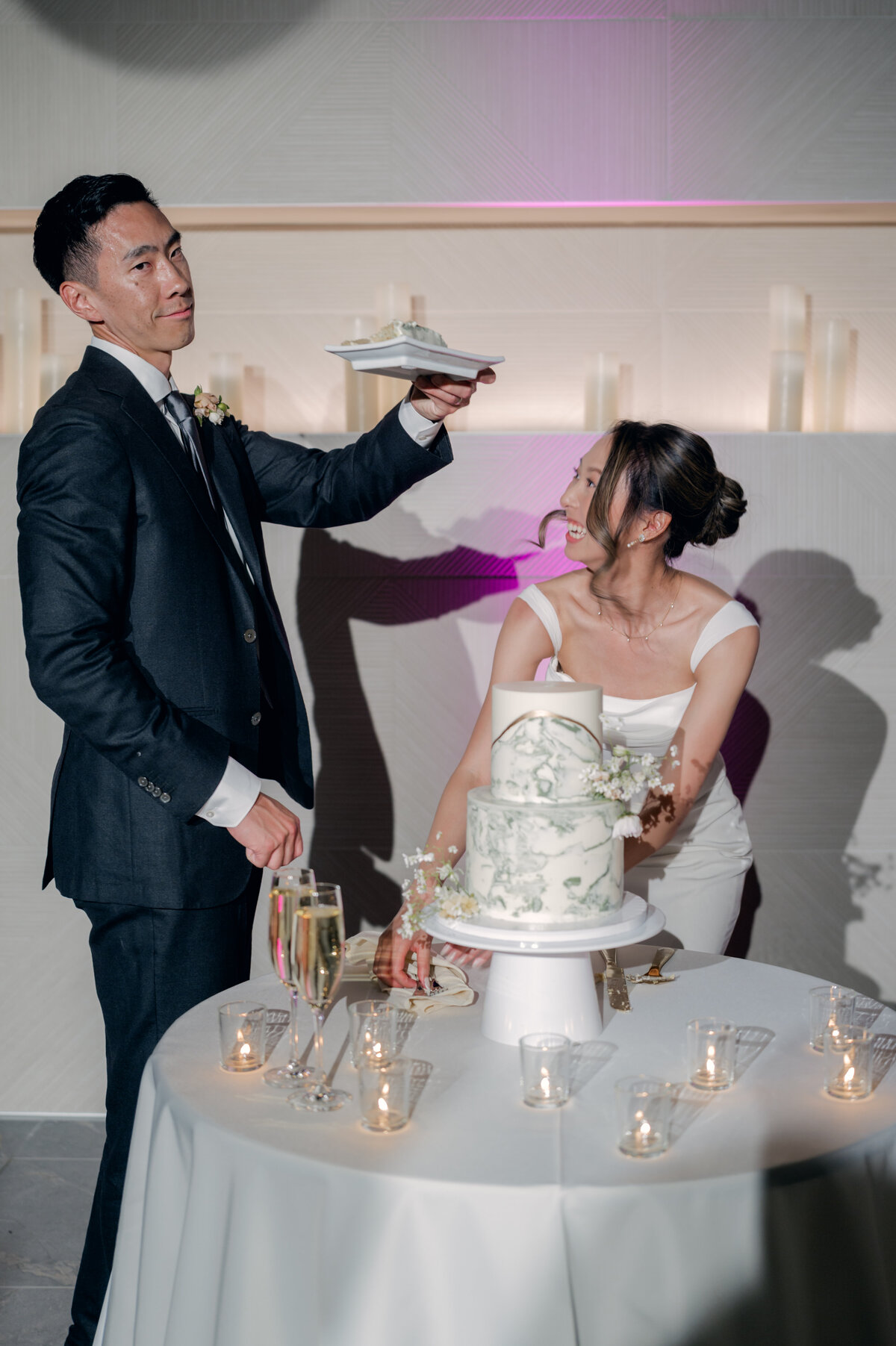 Phoebe & Jeremy Palm Event Center Wedding - Helena Wong Photography-719