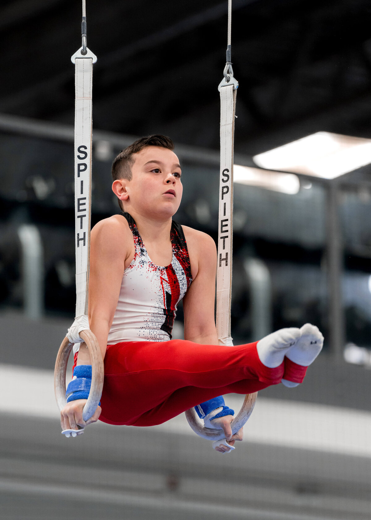 Photo by Luke O'Geil taken at the 2023 inaugural Grizzly Classic men's artistic gymnastics competitionA1_00413