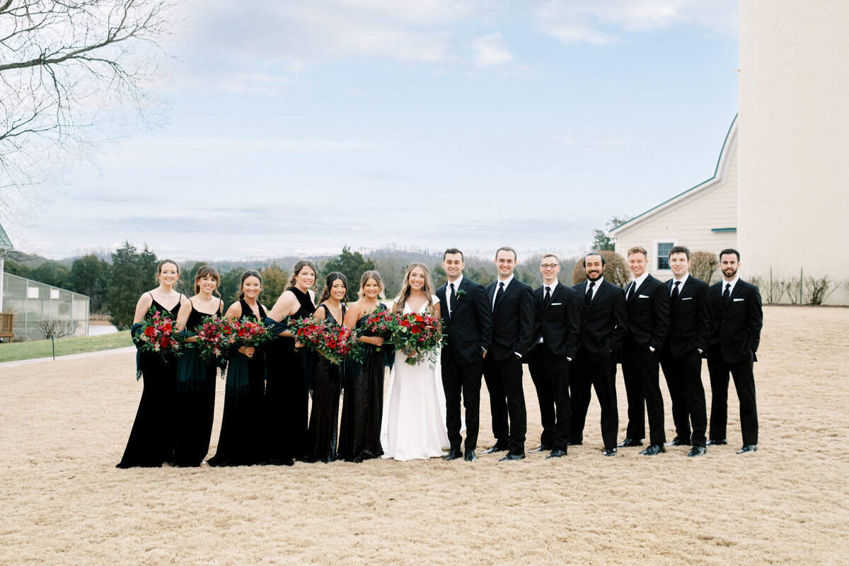 The Reeses | Marblegate Farm Wedding | Knoxville TN-93
