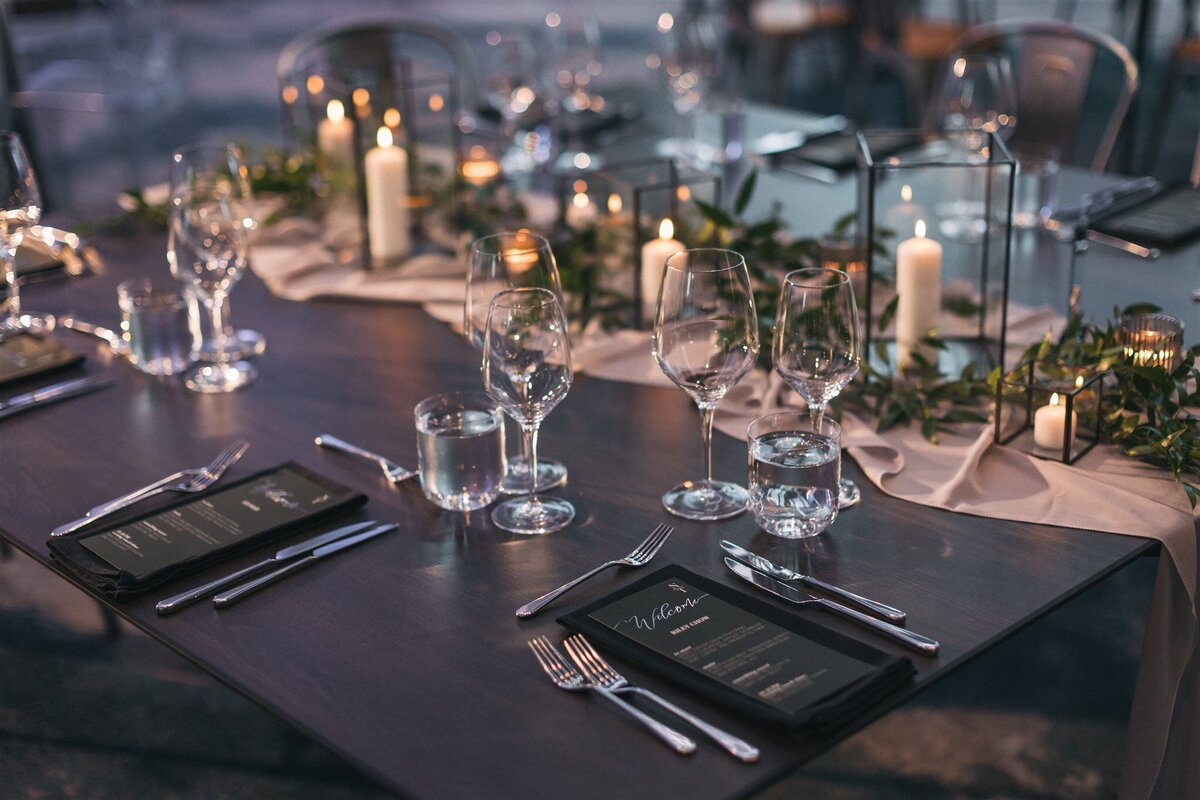 Edmonton Wedding Table Design