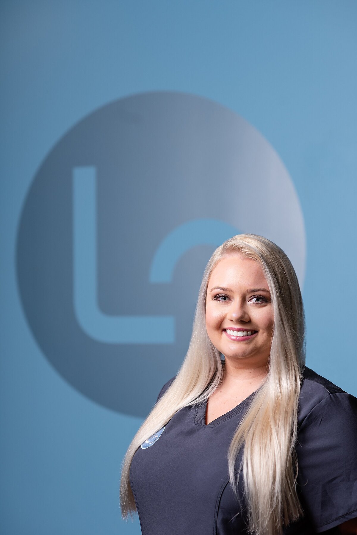 Orthodontics - Dental Hygienist Headshot - in office. Photo taken by Dripping Springs Texas based Lydia Teague Photography.