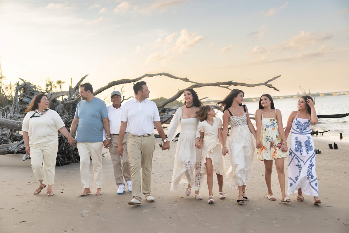 Jacksonville Family Photographer | Family photos at Boneyard Beach, Big Talbot Island | Phavy Photography-0503