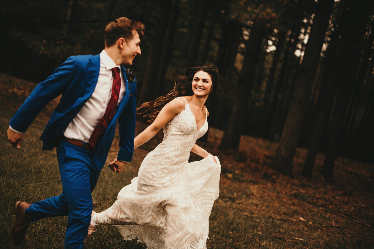 Woodsy Wedding Photo