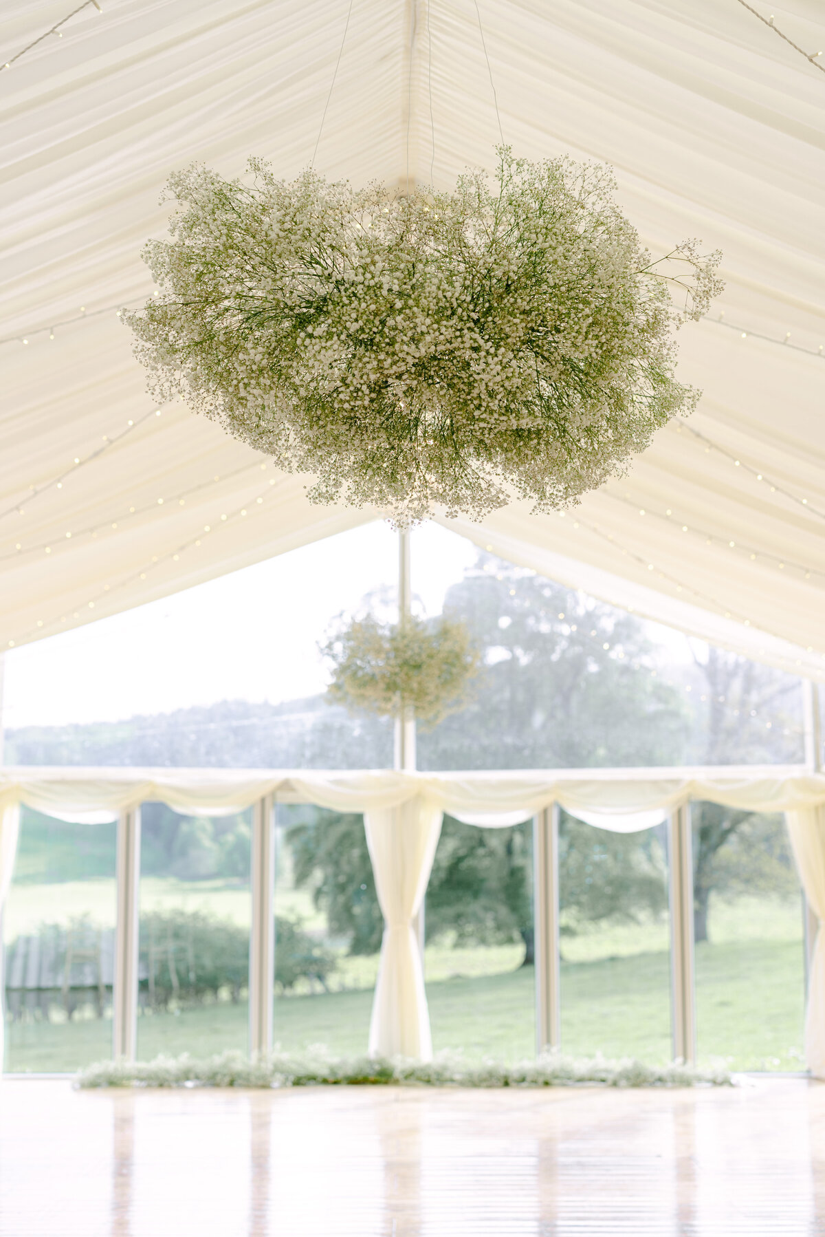Ballogie House marquee
