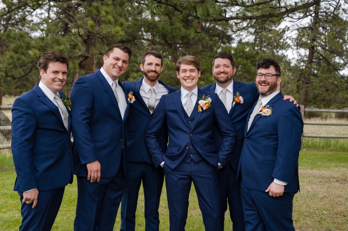 Homestead Deer Creek Valley Ranch bridal party
