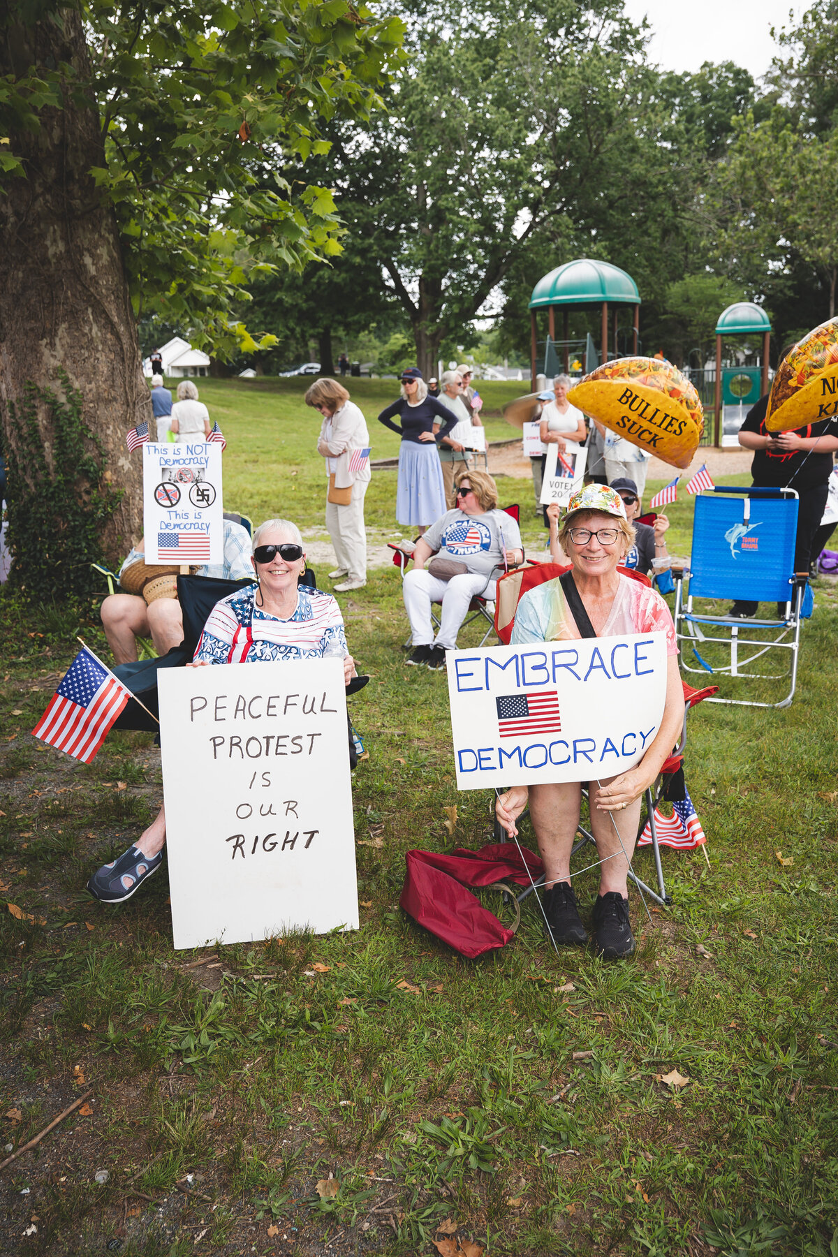 SalisburyCityParkMD.LANAFOLEYPHOTOGRAPHY.NoKingsRally.June2025-21