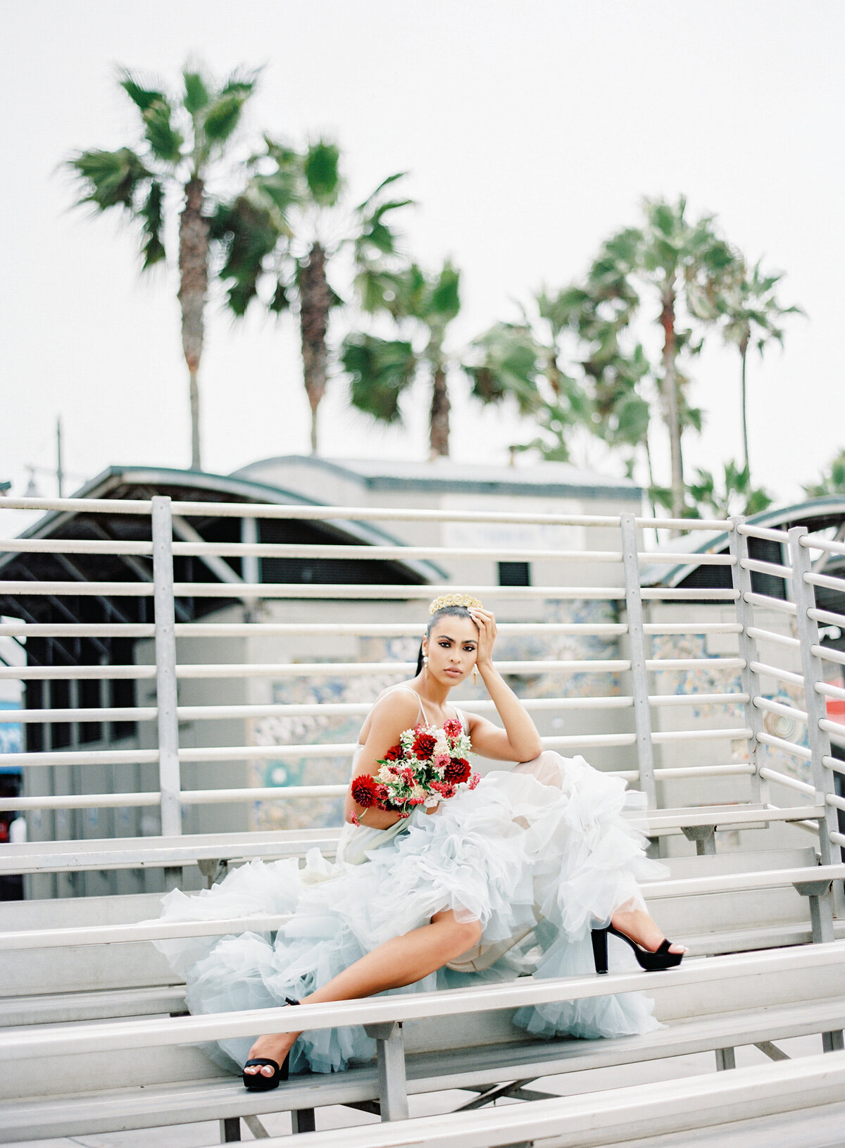 Los Angeles bridal portrait session