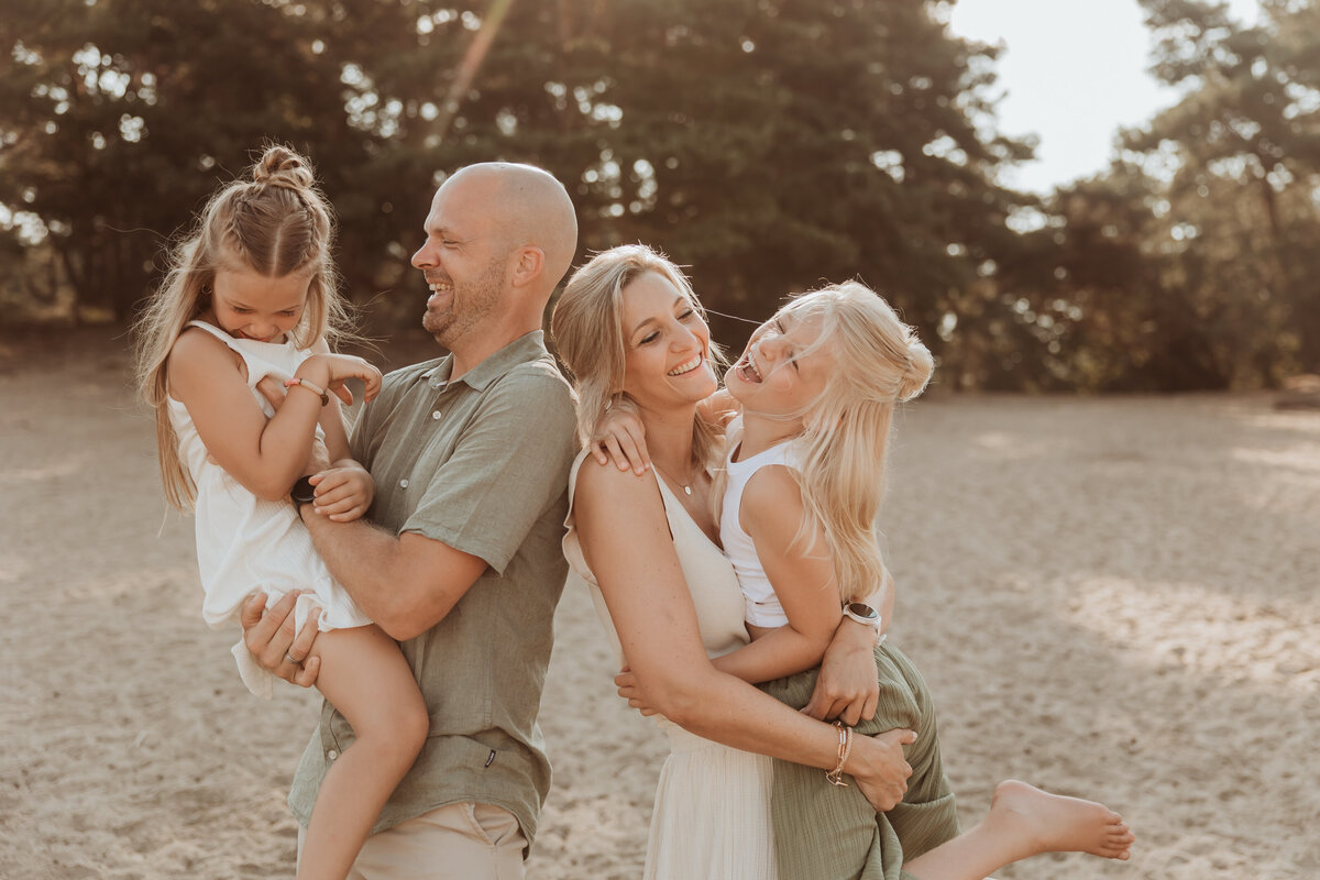 Gezinsshoot heide Jolien Leen Fotografie