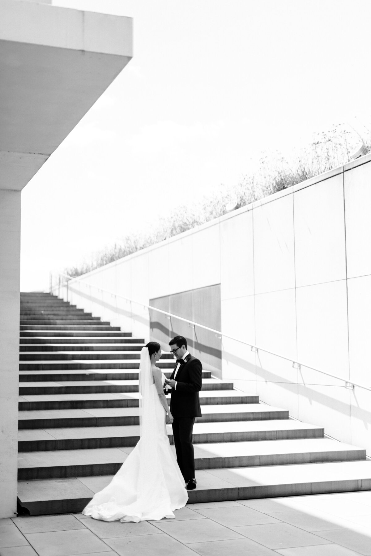 Kennedy Center Wedding Portraits in Washington DC 7