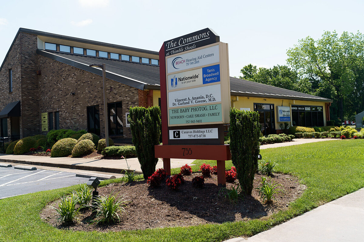 top of building with windows