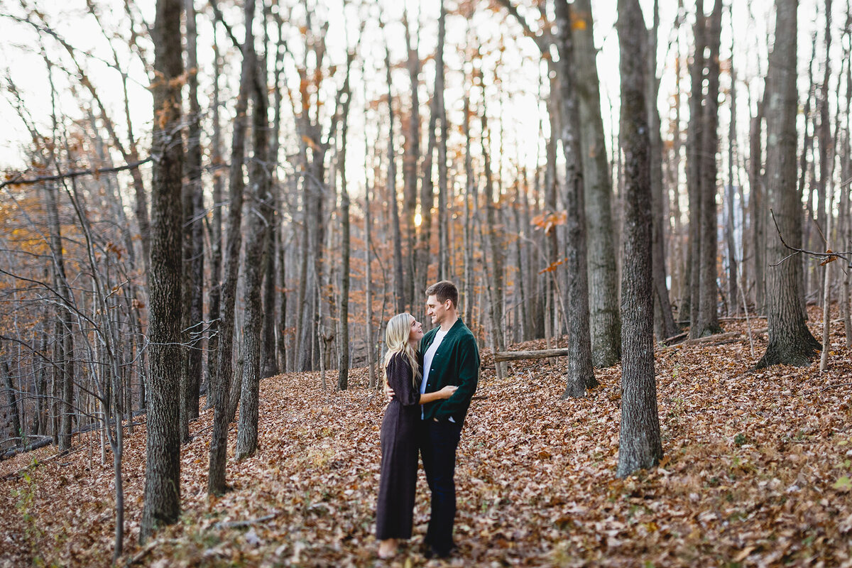 New-Hope-PA-Engagement-Session-Woods-32