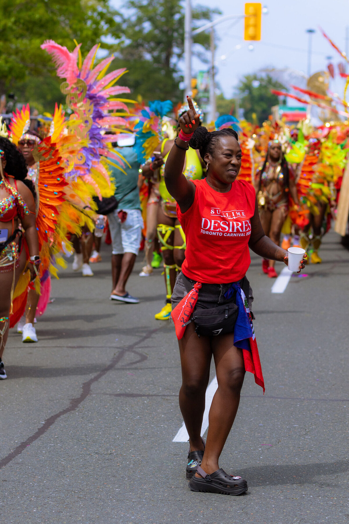 Photos of Masqueraders from Toronto Carnival 2023 - Sunlime Mas Band - Medium Band of The Year 2023-199
