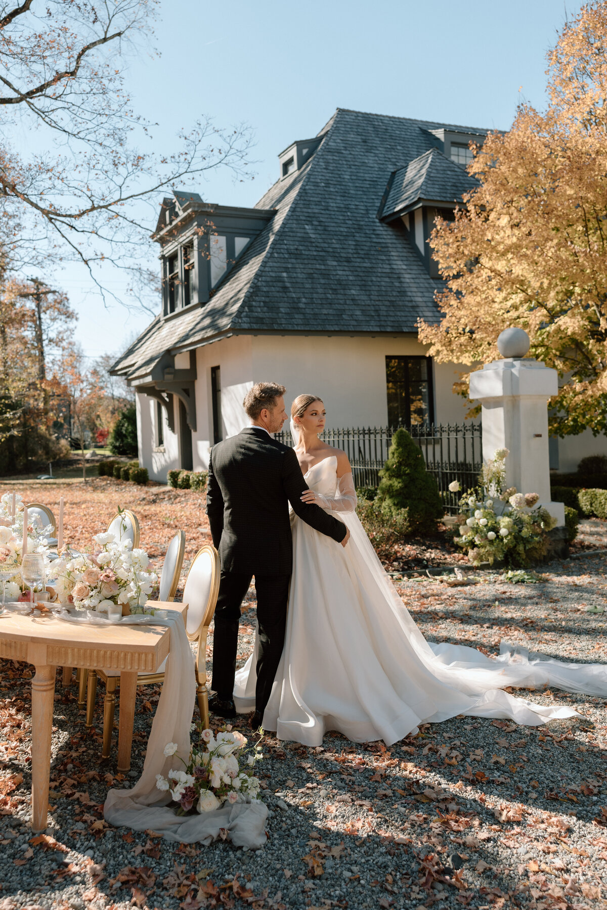 Tuxedo Park_ NY - Luxury Wedding Styled Shoot - Editorial Bridal 314