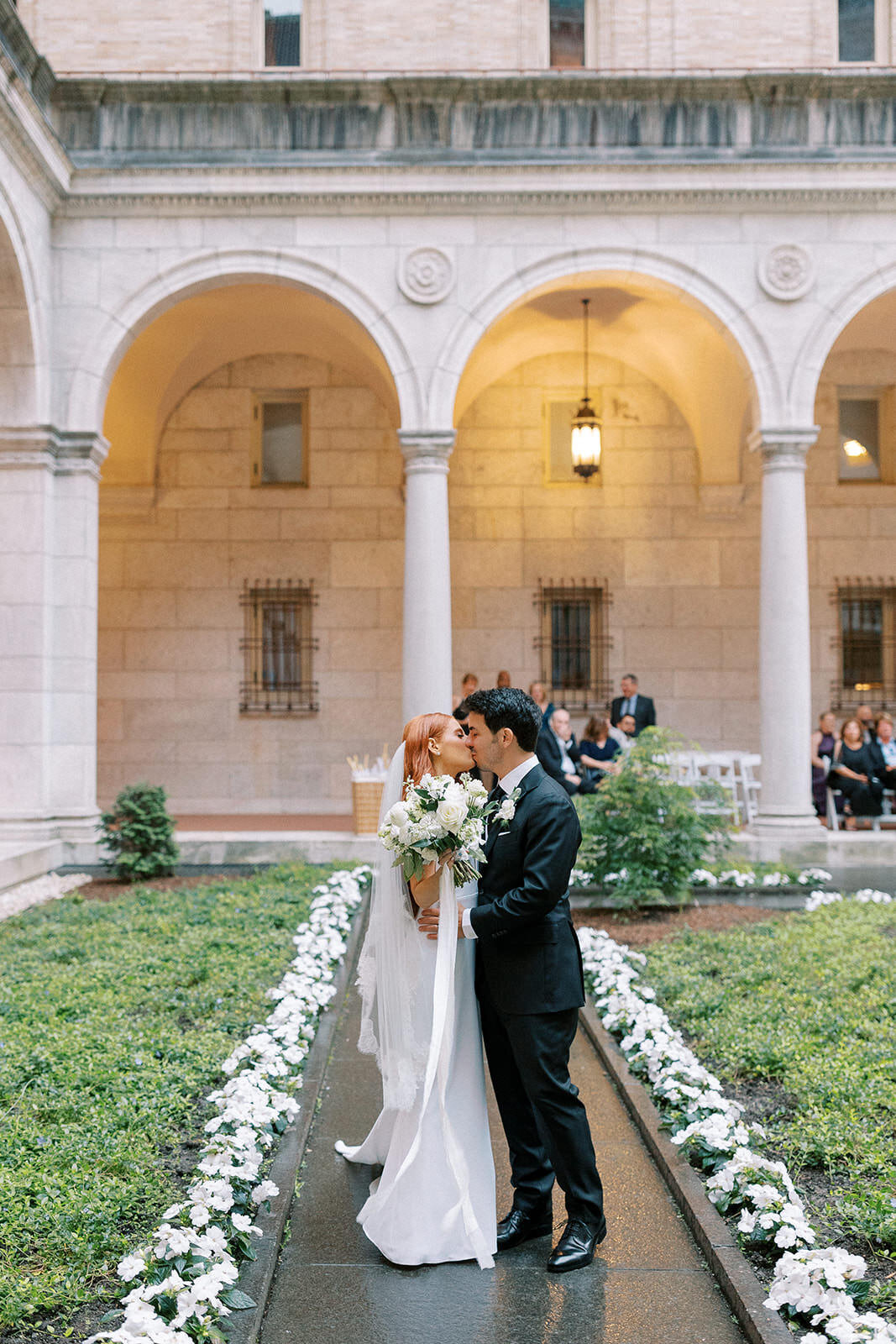 Boston Public Library Wedding-Halie Child Photography-79