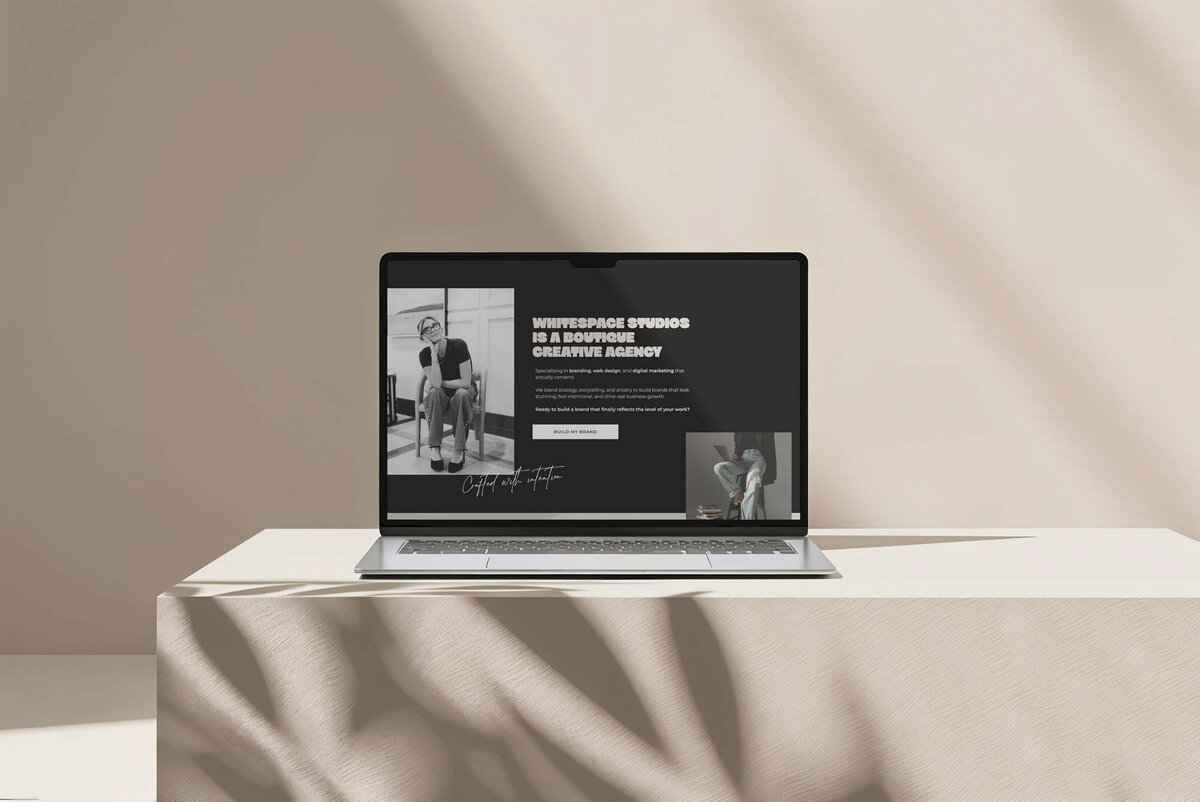 Whitespace Studio Case Study | Bold Dark-Inspired Web Design