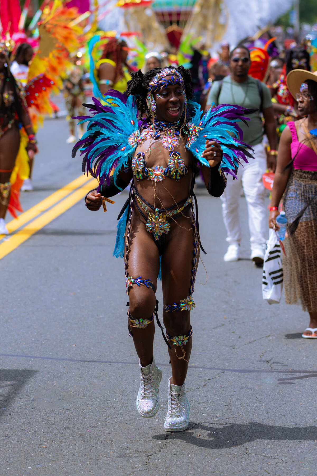 Photos of Masqueraders from Toronto Carnival 2023 - Sunlime Mas Band - Medium Band of The Year 2023-173