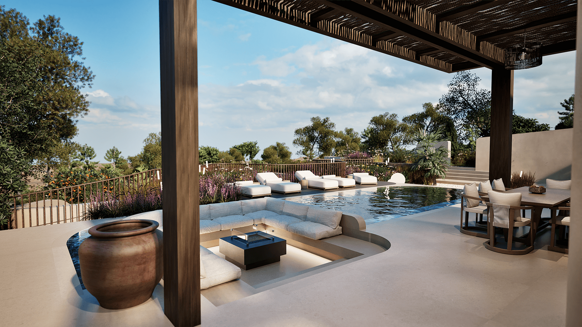 ibiza villas with pool