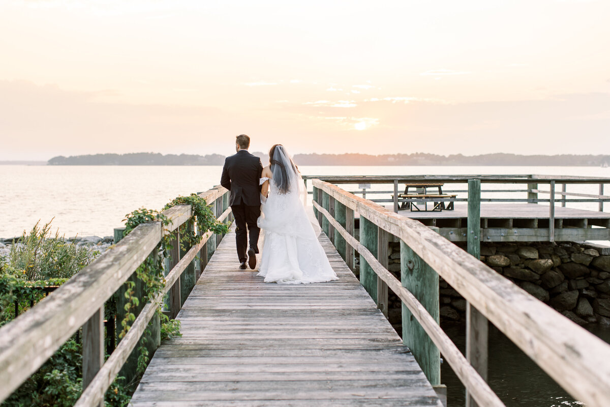 Blithewold Mansion Romantic and Timeless Summer Wedding