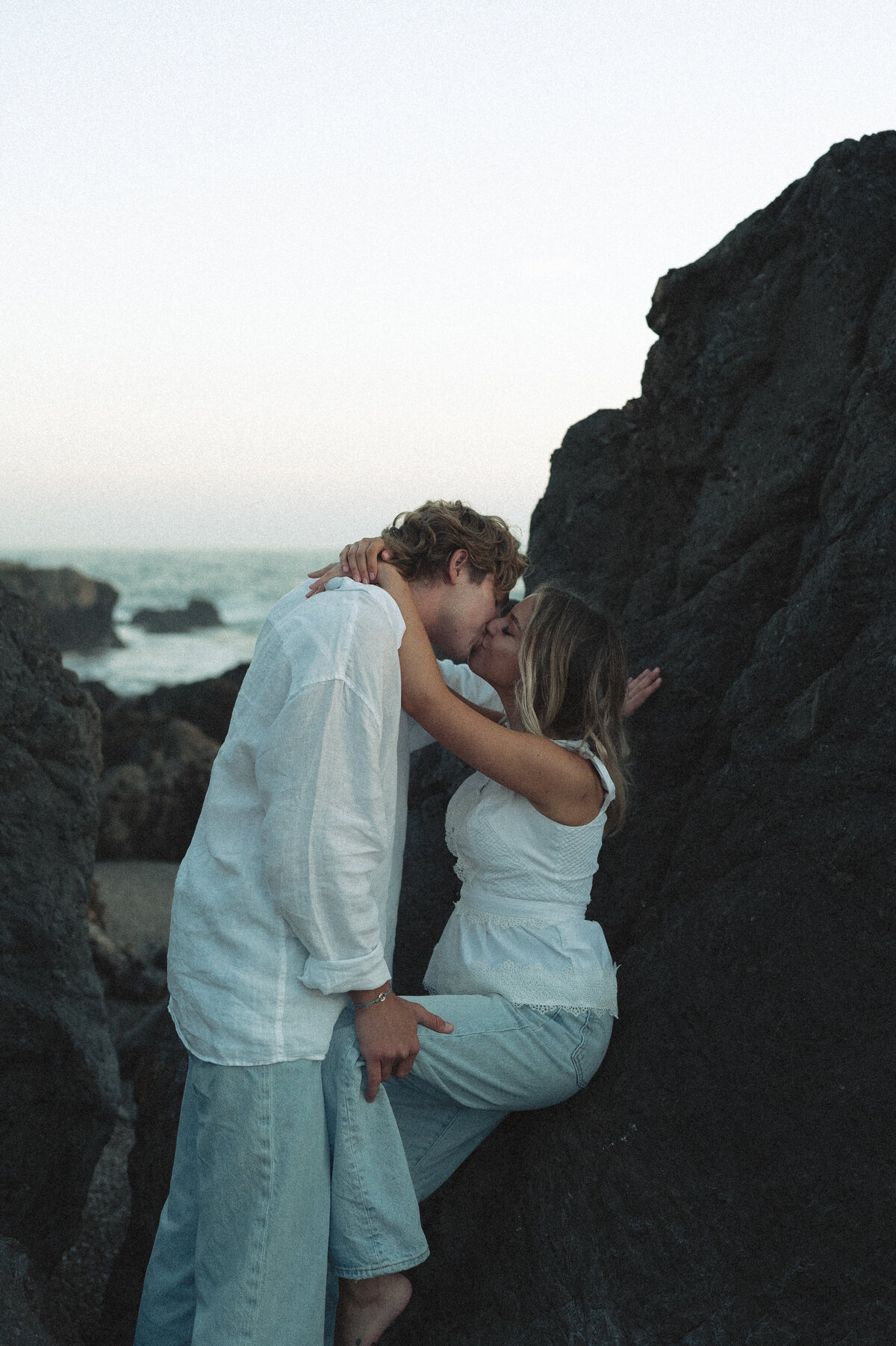 Whimsical Engagement Couples Photoshoot - Sonoma Coast, California