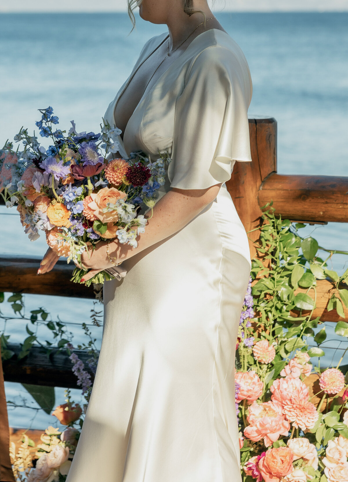 Erich + Emily Sunnyside Resort Lake Tahoe Wedding Critter Camp _ Katherine Krakowski Photography-48