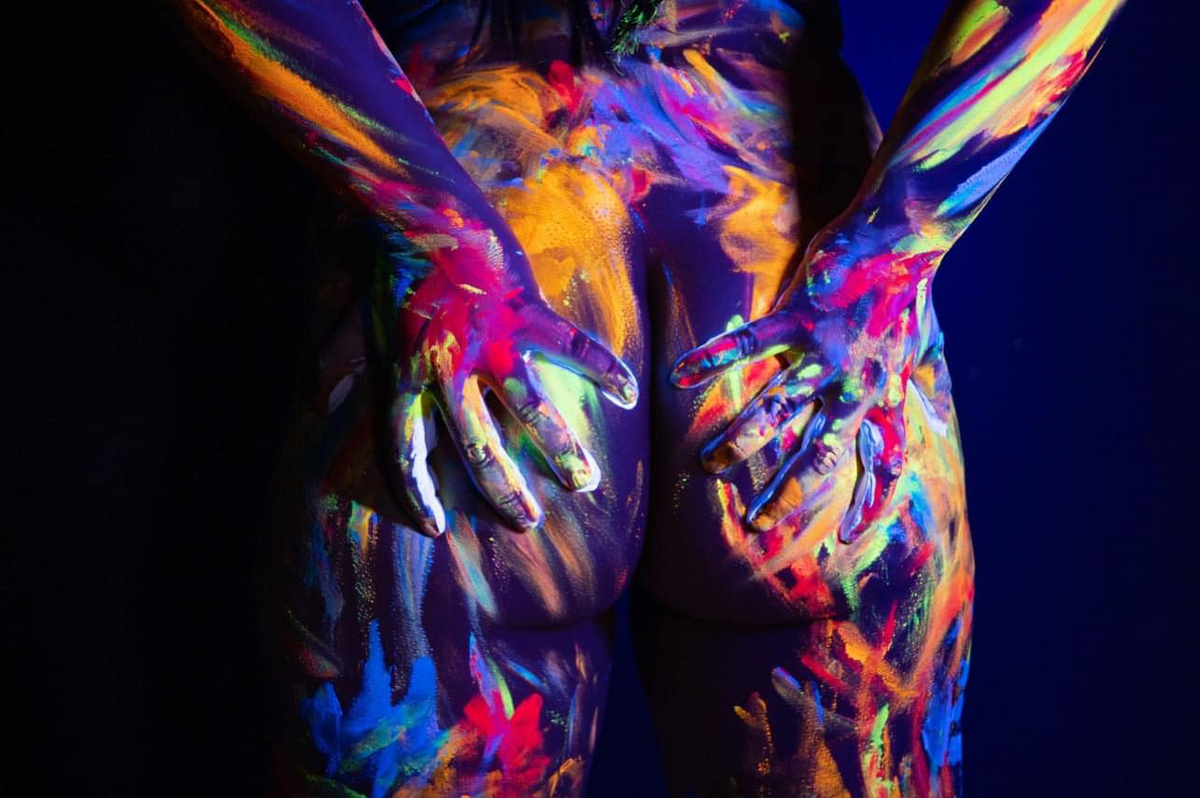 neon body paint Boudoir Springfield MO