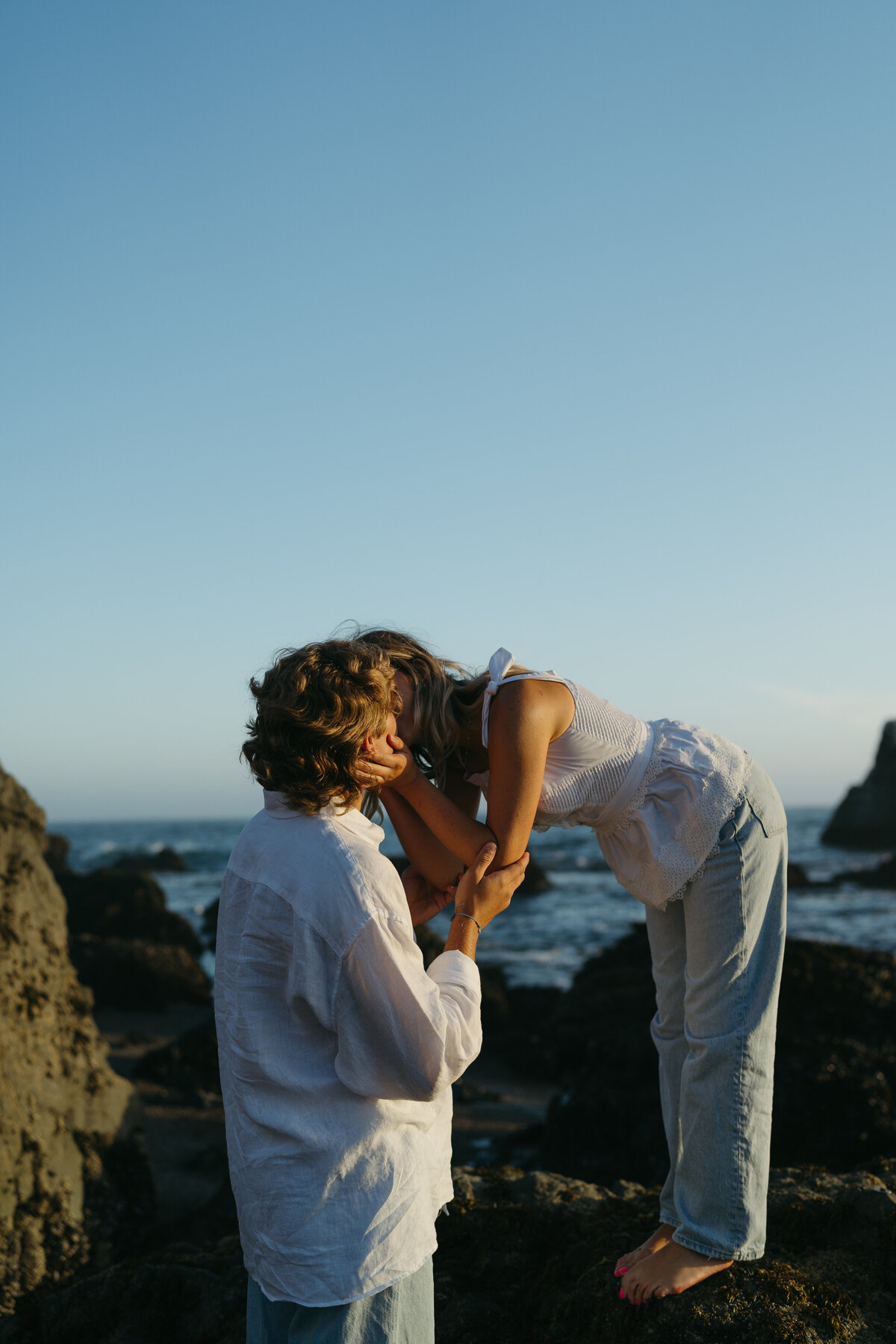 Whimsical Engagement Couples Photoshoot - Sonoma Coast, California