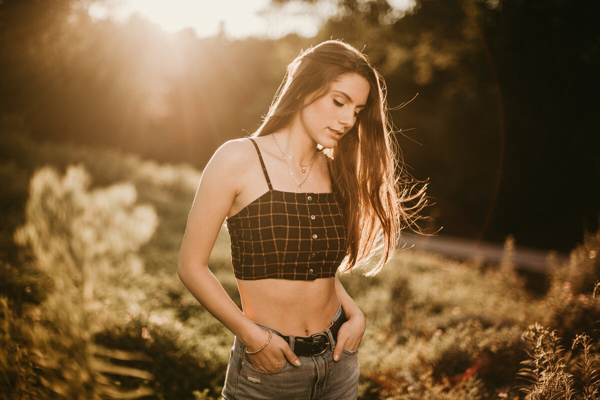 Green Bay High School senior session