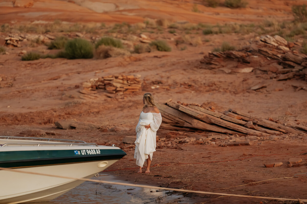 R + M _ Wedding _ Lake Powell _ Utah-40