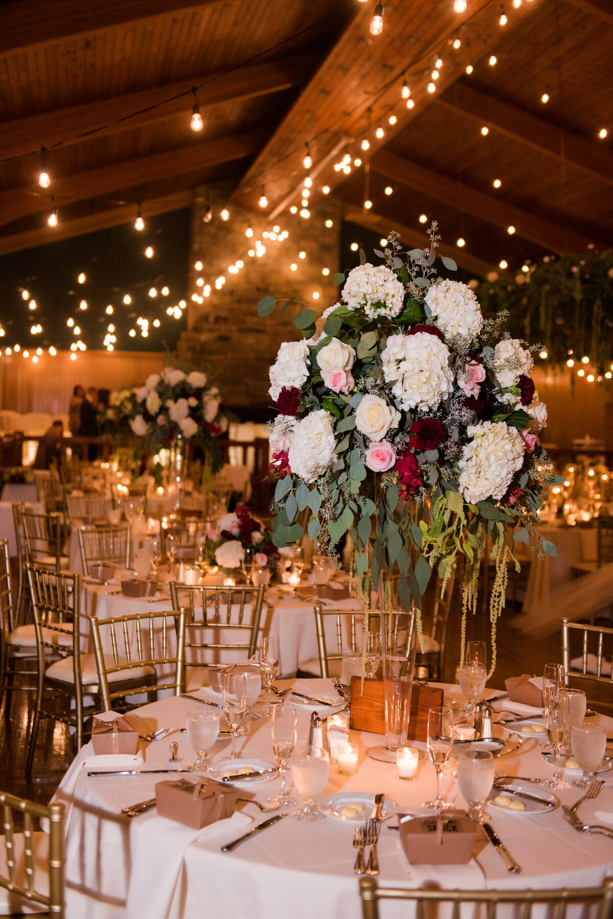 wedding receptions in the wilson lodge at oglebay resort