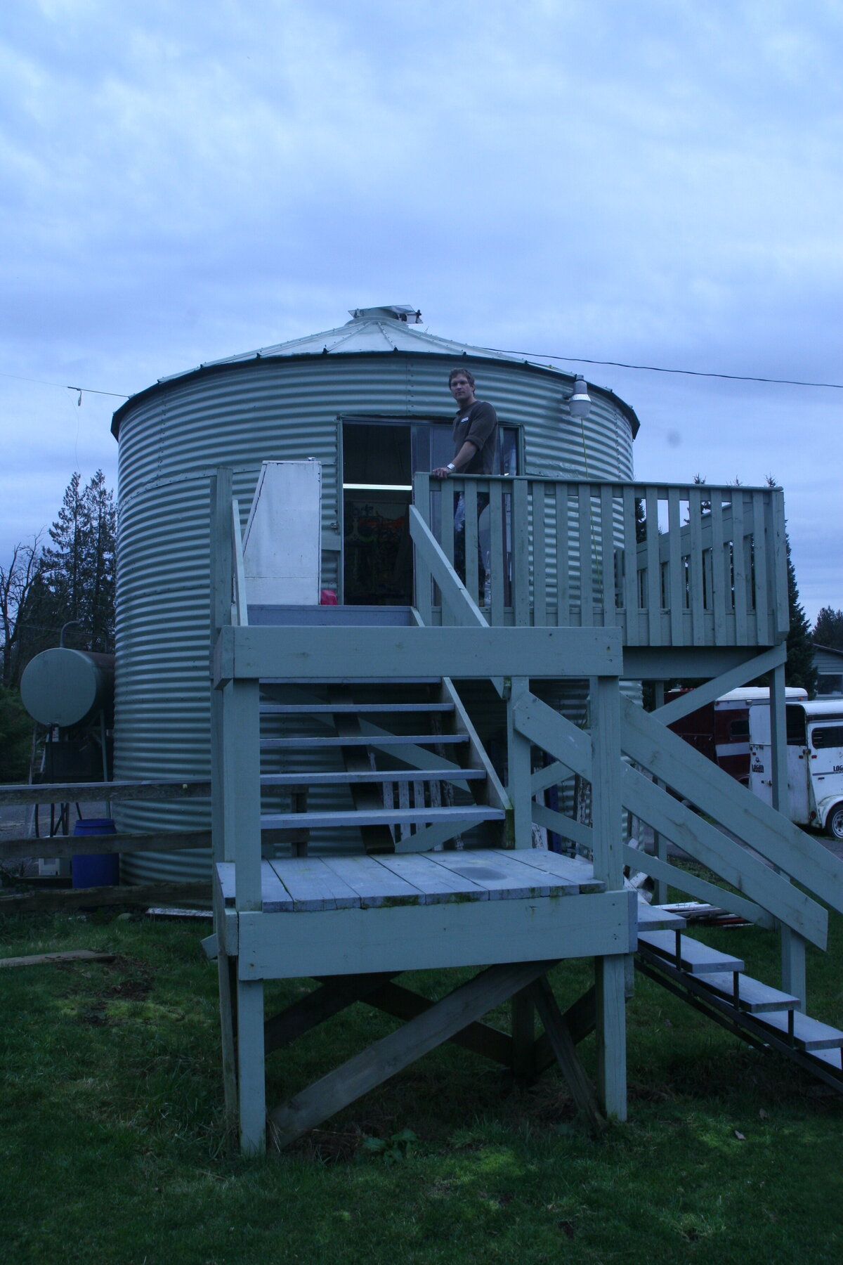 Brent Ray Fraser at Silo 2003