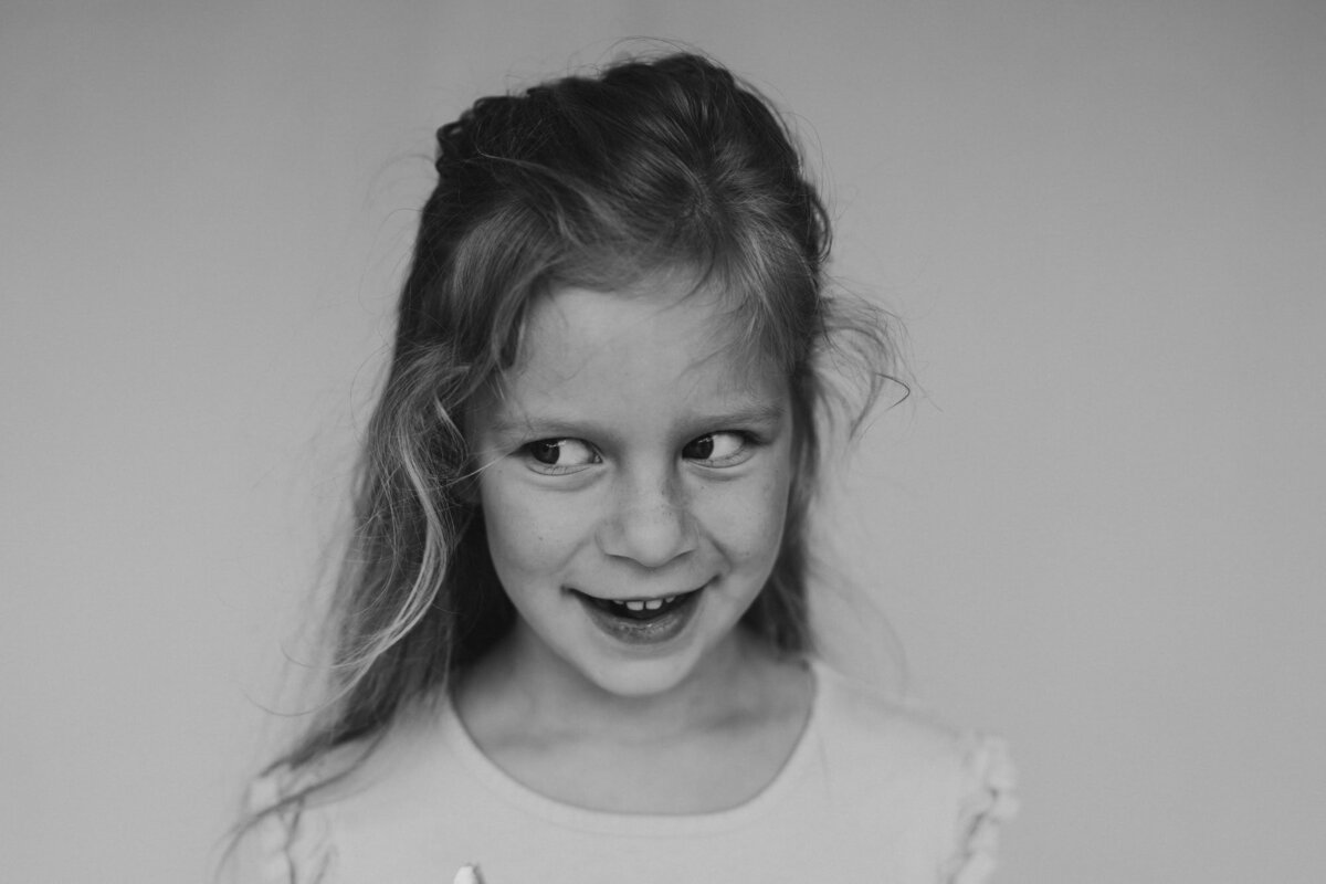 young girl smiling for school photography | Love Michelle Photography