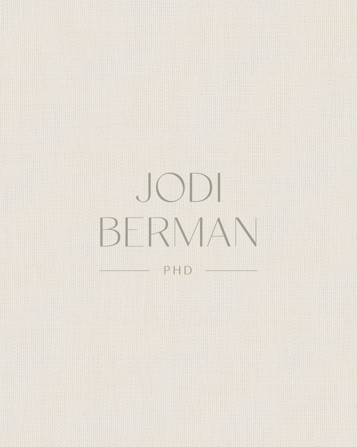 Jodi logo design on textured background