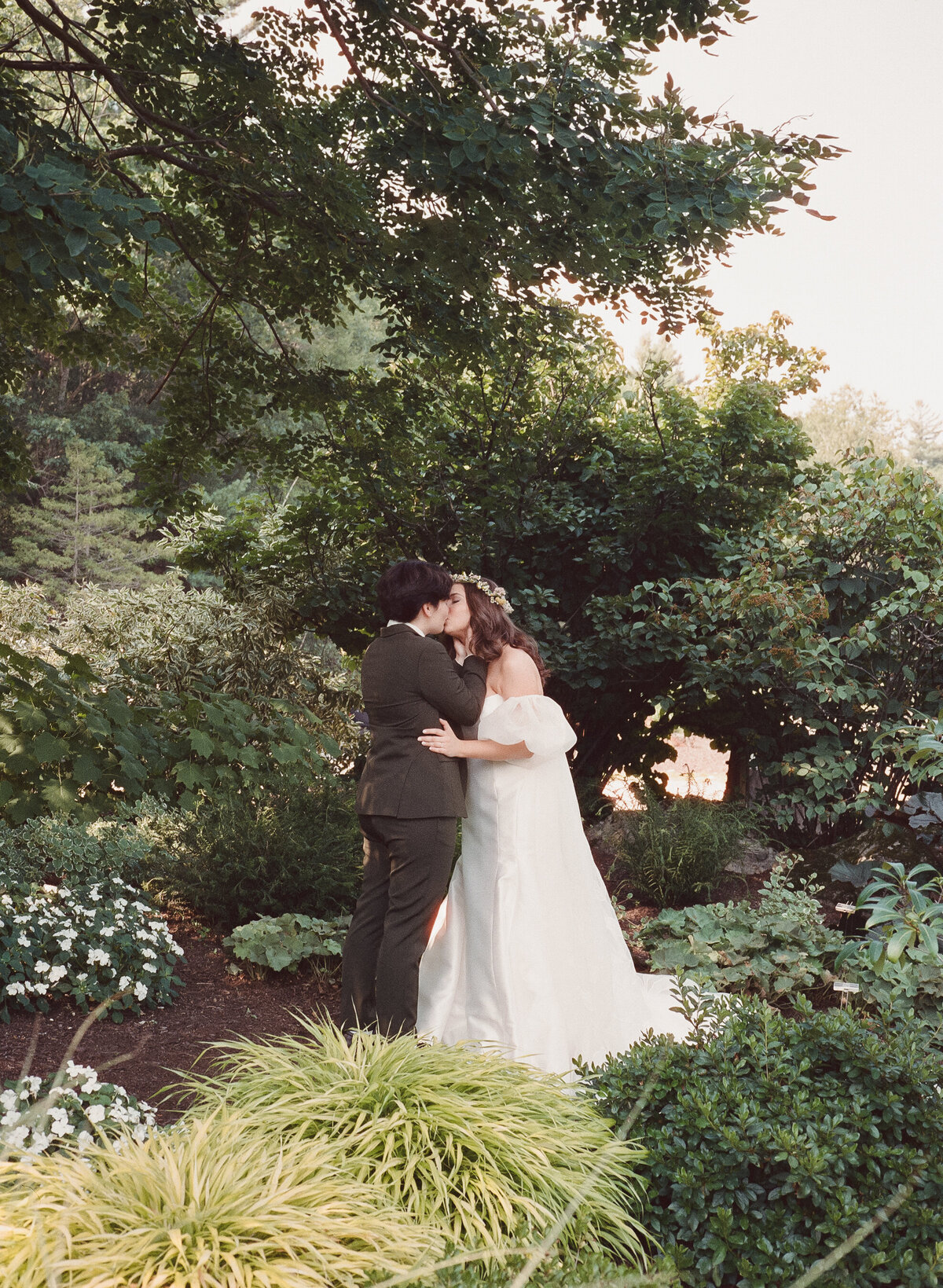 Wedding Photography NH | The Gardens At Uncanoonuc | Film Photography Wedding