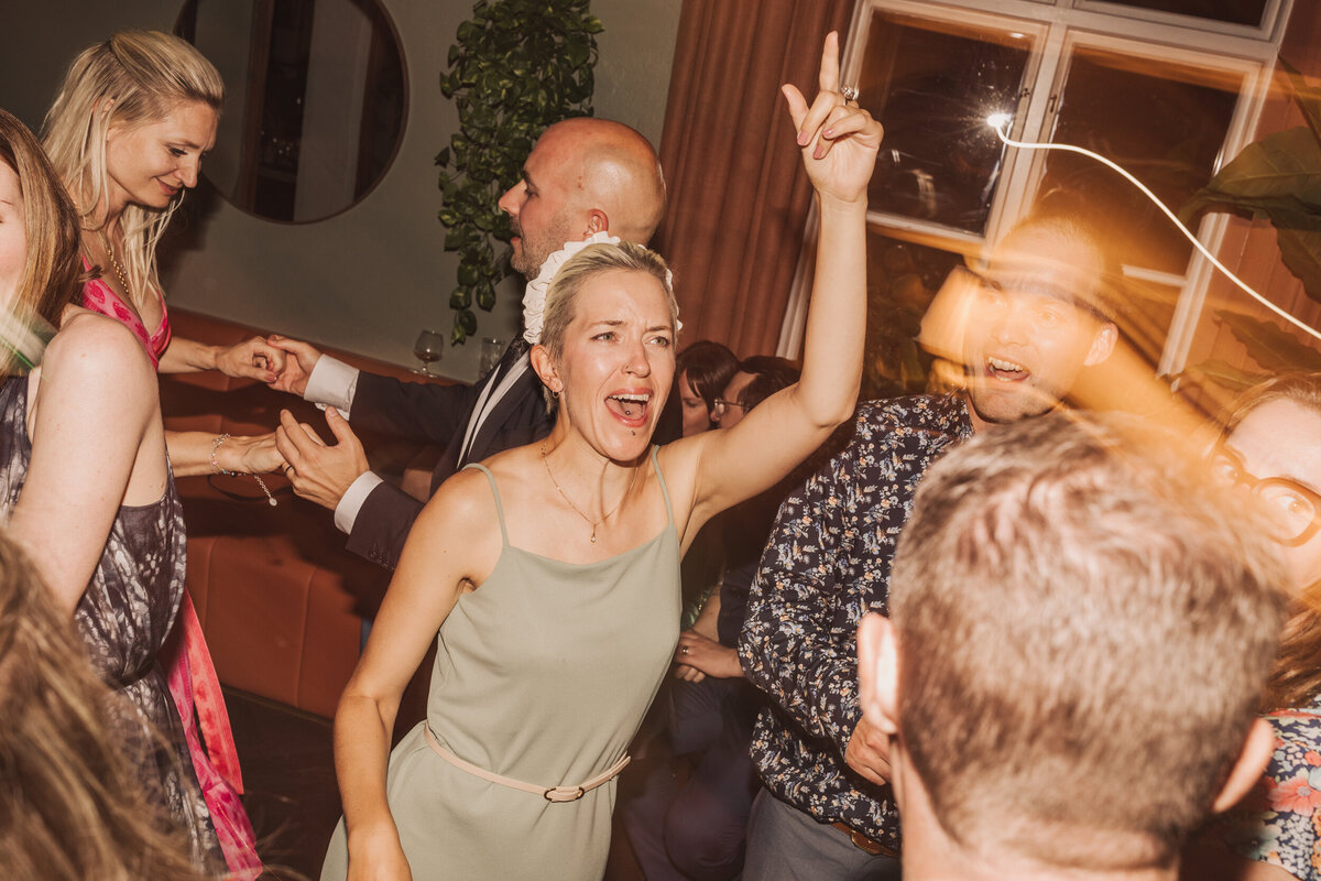 Bröllopsfotograf Stockholm fest och dans