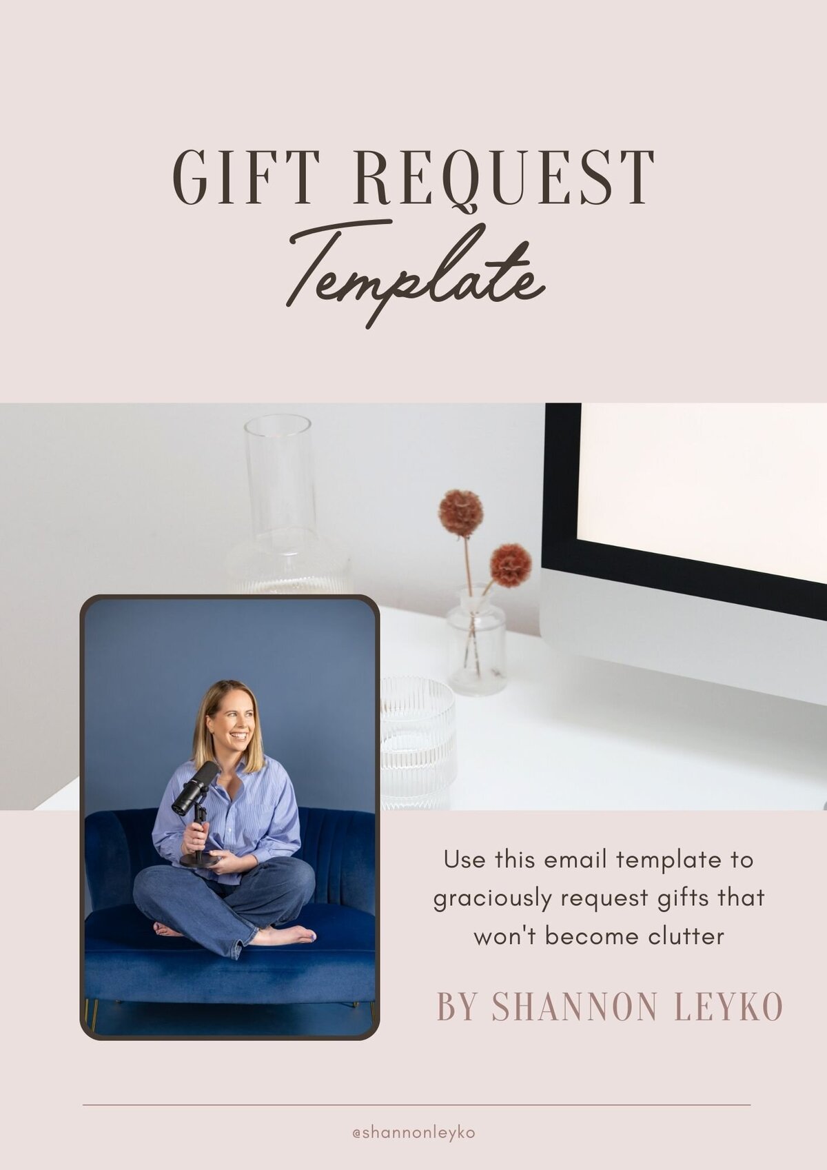 Fancy Request Free Request Template | How To Ask For Thoughtful Gifts