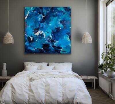 Brent Ray Fraser Abstract Penis Painting - 04