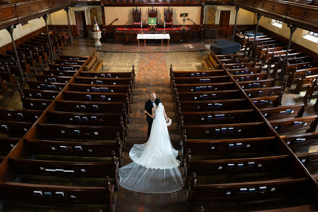 Church wedding photos by Savvy Shoots Photography